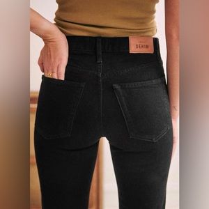 Sezane Brut Sexy Jeans in Black Size 27